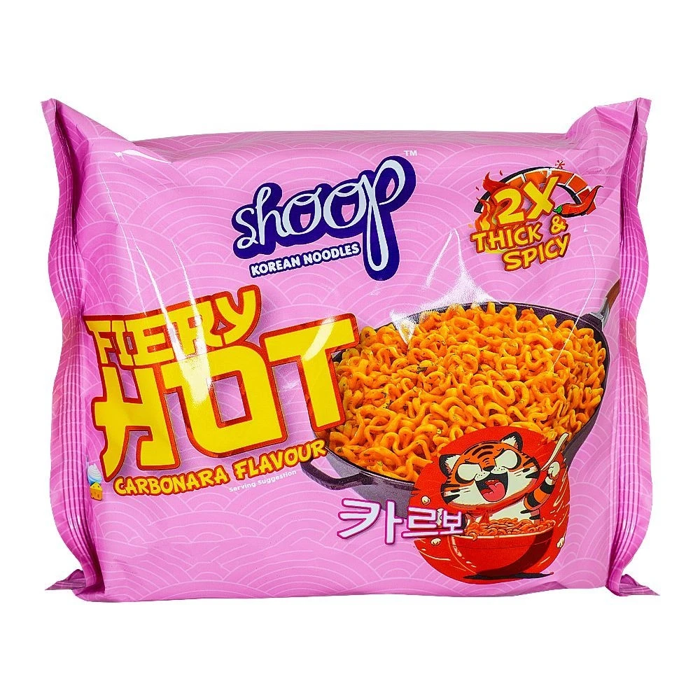 Shan Shoop Korean Noodles Carbonara Flavour 140gm