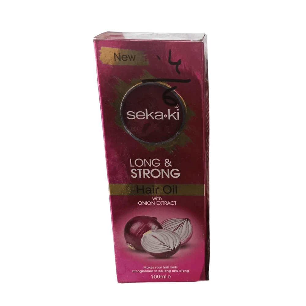 Seka ki Long and Strong  Onion Hair oil with Onion Extract 100ml