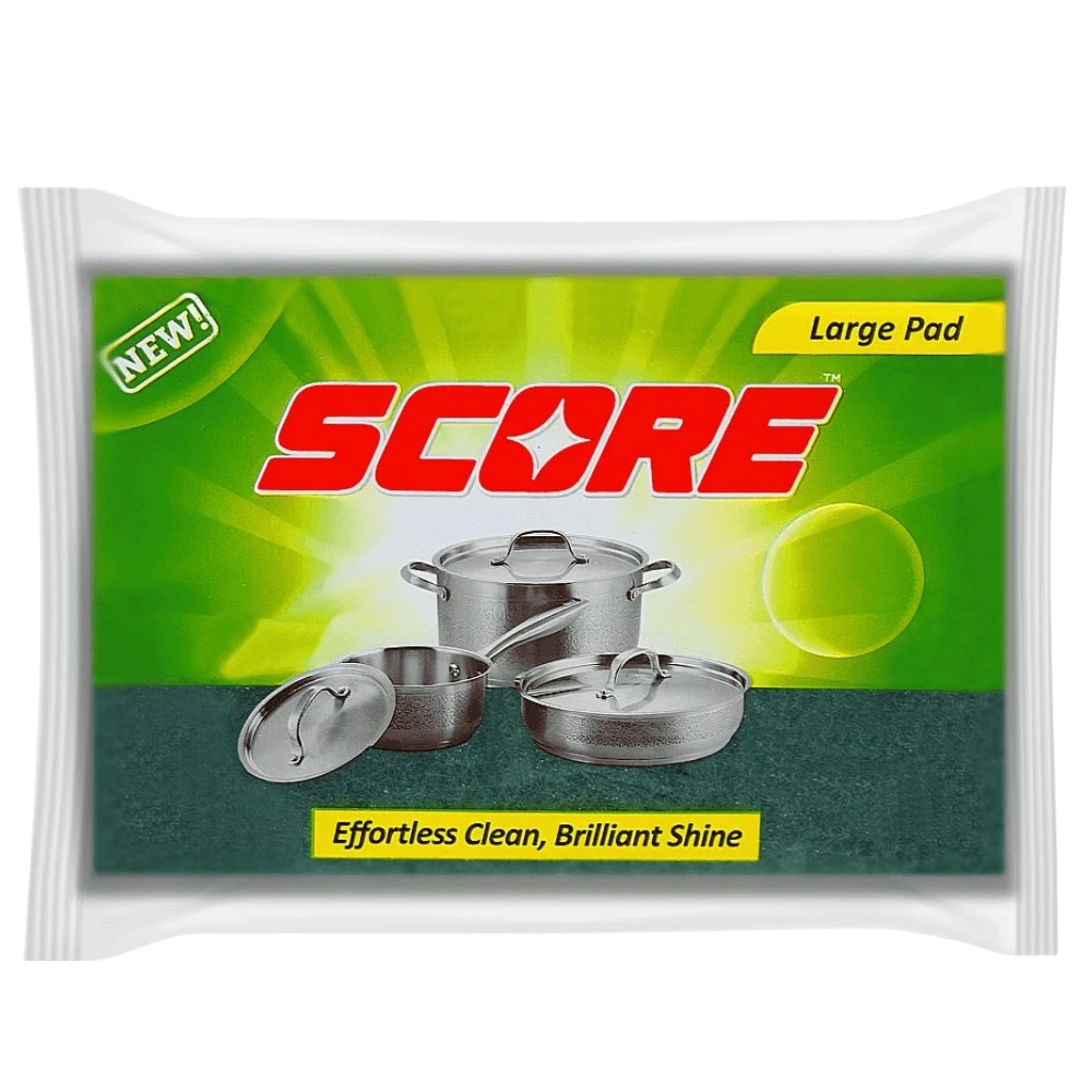 Score Kitchen Green Scourer, Large Pad, 1-Pack