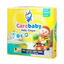 Carebaby Baby Diapers Small 3-6 Kg 80Pcs