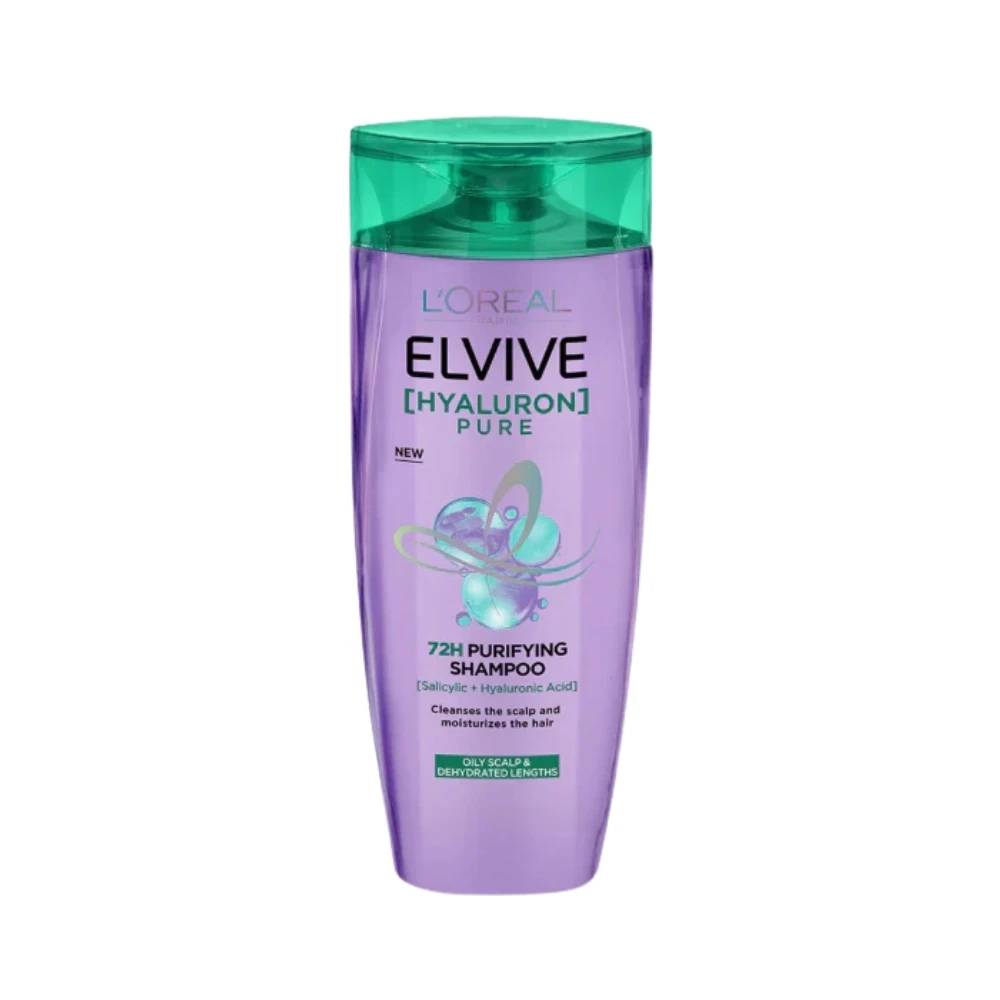 LOreal Paris Elvive Hyaluron Pure 72H Purifying Shampoo 360ml