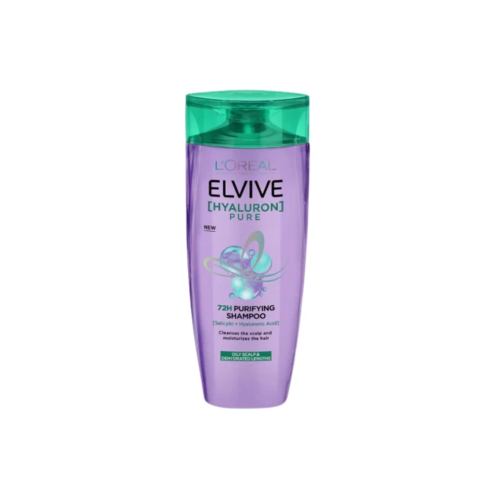 LOreal Paris Elvive Hyaluron Pure 72H Purifying Shampoo 175ml