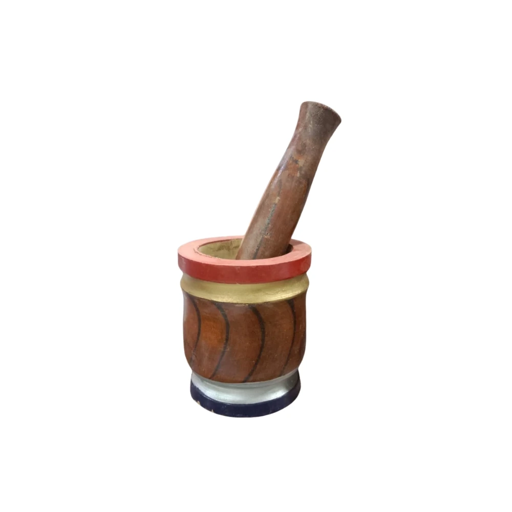 Wooden Dori Danda (Mortar & Pestle) Small