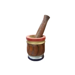Wooden Dori Danda (Mortar & Pestle) Small