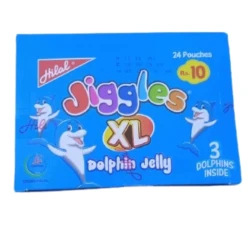 Hilal Jiggles XL Dolphin Jelly Pouch Rs: 10/- 24Pcs
