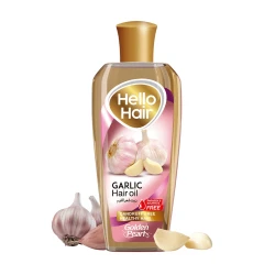 Golden Pearl Hello Hair Garlic Hair Oil 200ml