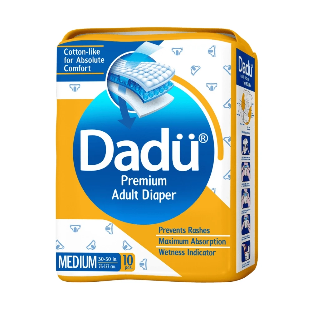 Dadu Adult Diaper Size Medium 10 Pcs