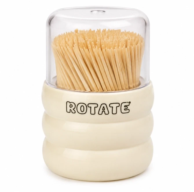 Rotate Toothpick Dispenser