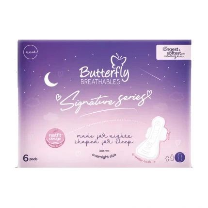 Butterfly Signature Series Overnight Size 6 pads