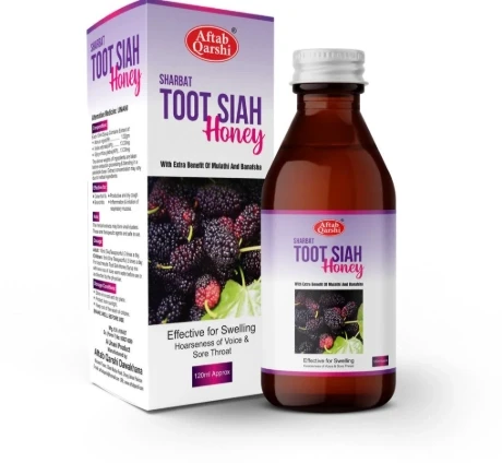 Aftab Qarshi Sharbat Toot Siah 120ml
