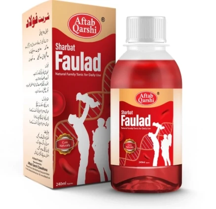 Aftab Qarshi Sharbat Faulad 240ml