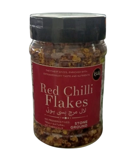 Khaalis Red Chilli Flakes 80gm Jar
