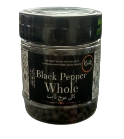 Khaalis Black Pepper Whole 60gm Jar