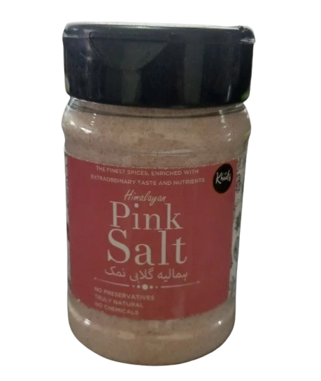 Khaalis Himalayan Pink Salt 250gm Jar