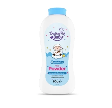 Butterfly Baby Mild Powder 90g