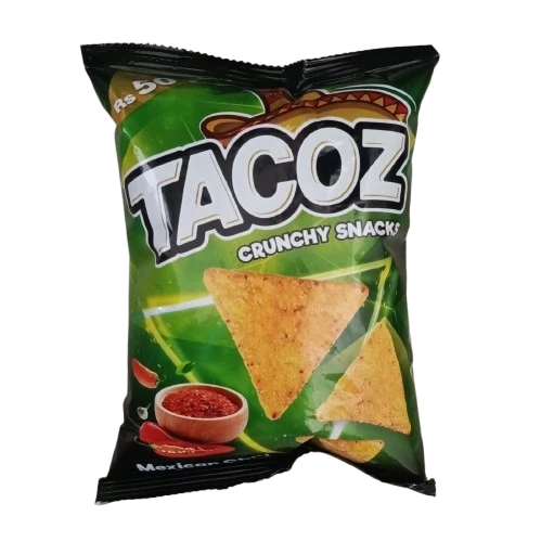 Shahi Tacoz Crunchy Snacks Maxican Chili Flavoured Rs.50