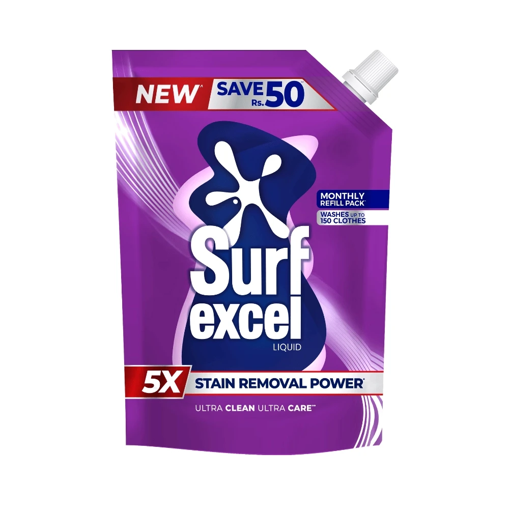 Surf Excel Liquid 900ml Refill Pouch