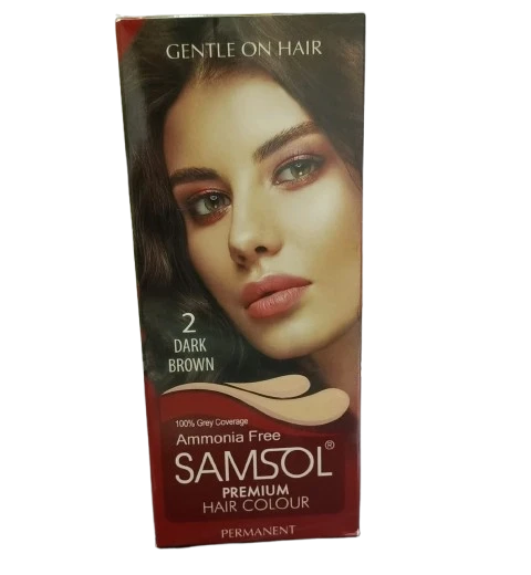 Samsol Hair Colour Fashion Range No 2 Dark Brown