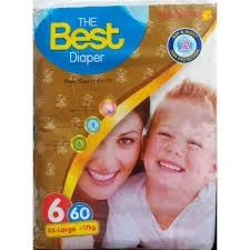 Best Baby Diaper XX-Large 17+kg 60pcs