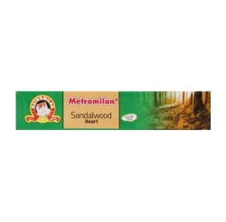 Metro Milan Agarbatti Sandalwood Heart 18 sticks