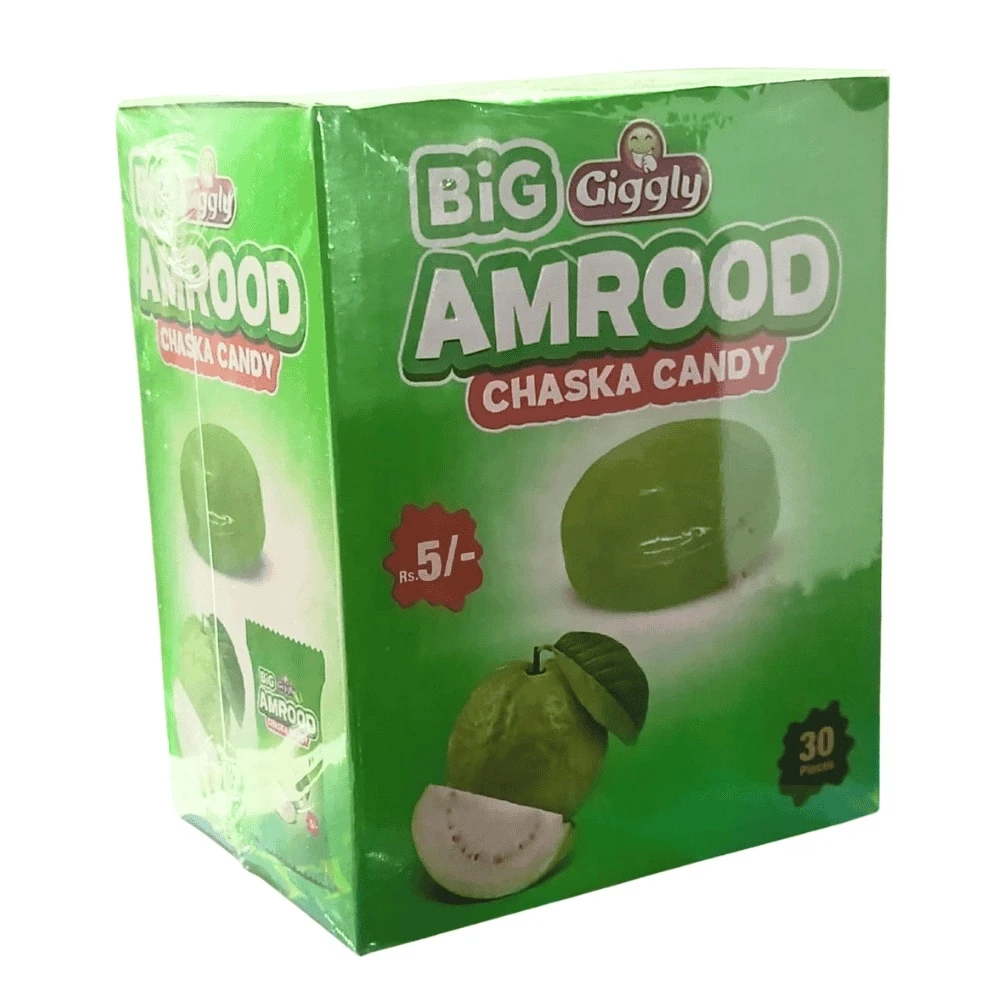 Giggly Big Amrood Chaska Candy 30 Pcs Rs:5