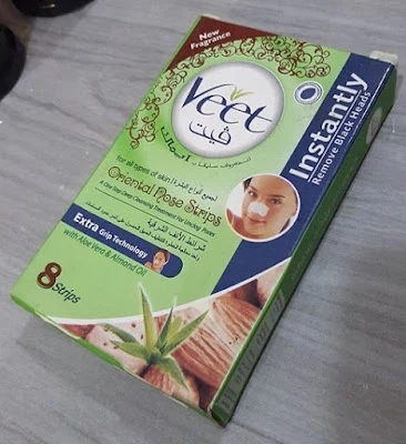 Veet Wax 8 Strips With Aloe Vera & Almond Oil Oriental Body Strips
