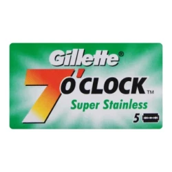 Gillette 7O Clock Super Stainless 5-Pcs