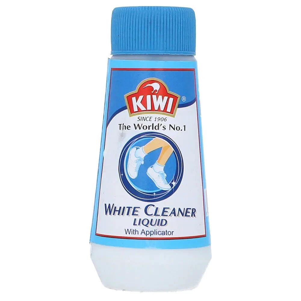Kiwi White Shoe Cleaner Liquid With Applicator 200ml
