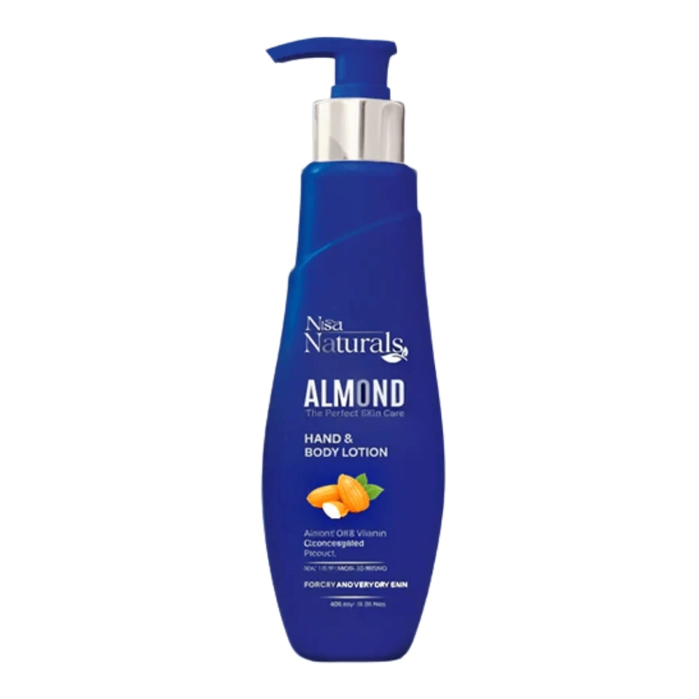 Nisa Naturals Hand and Body Almond Lotion 400ML