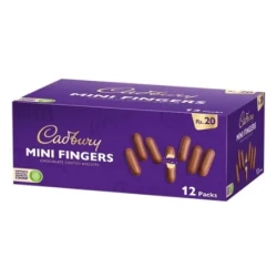 Cadbury Mini Fingers 12 pcs box Rs: 20