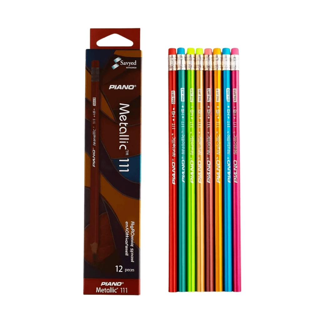 Piano Metallic 111 Lead Pencil Pack of 12