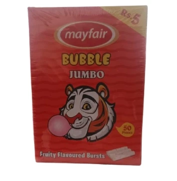 Mayfair Bubble Jumbo Fruity Flavoured Bursts 50 Pcs