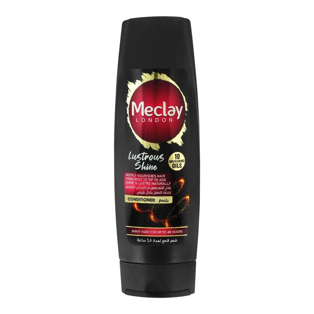 Meclay London 10 Nourishing Oils Lustrous Shine Conditioner 180ml
