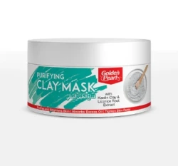 Golden Pearl Purifying Clay Mask With Kaolin Clay & Licorice Root Extract 75ml