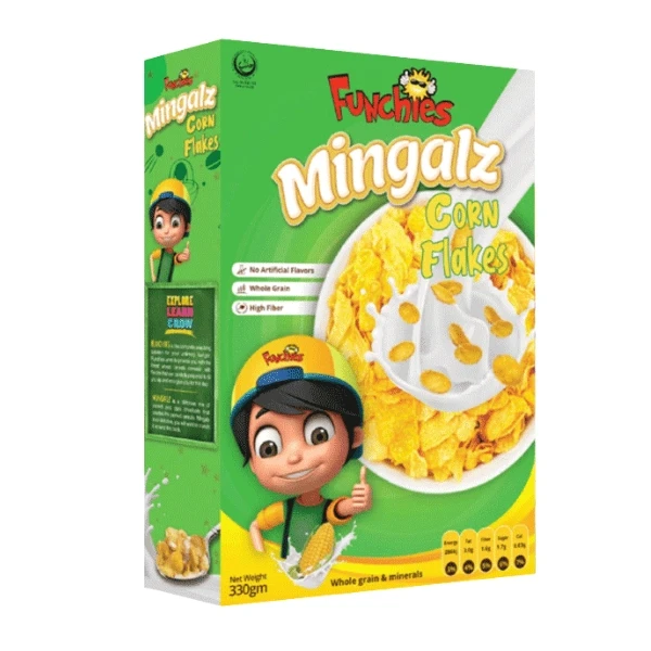 Funchies Mingalz Corn Flakes 330gm