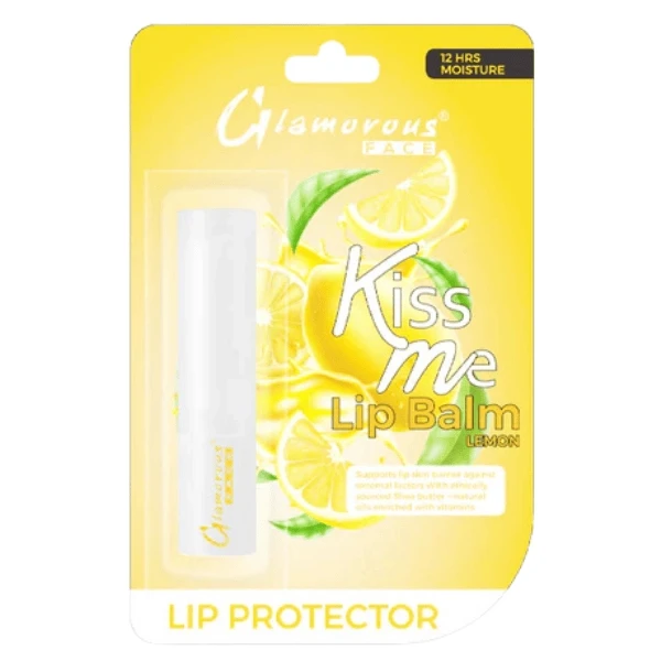 Glamorous Kiss me Lip Balm Lemon
