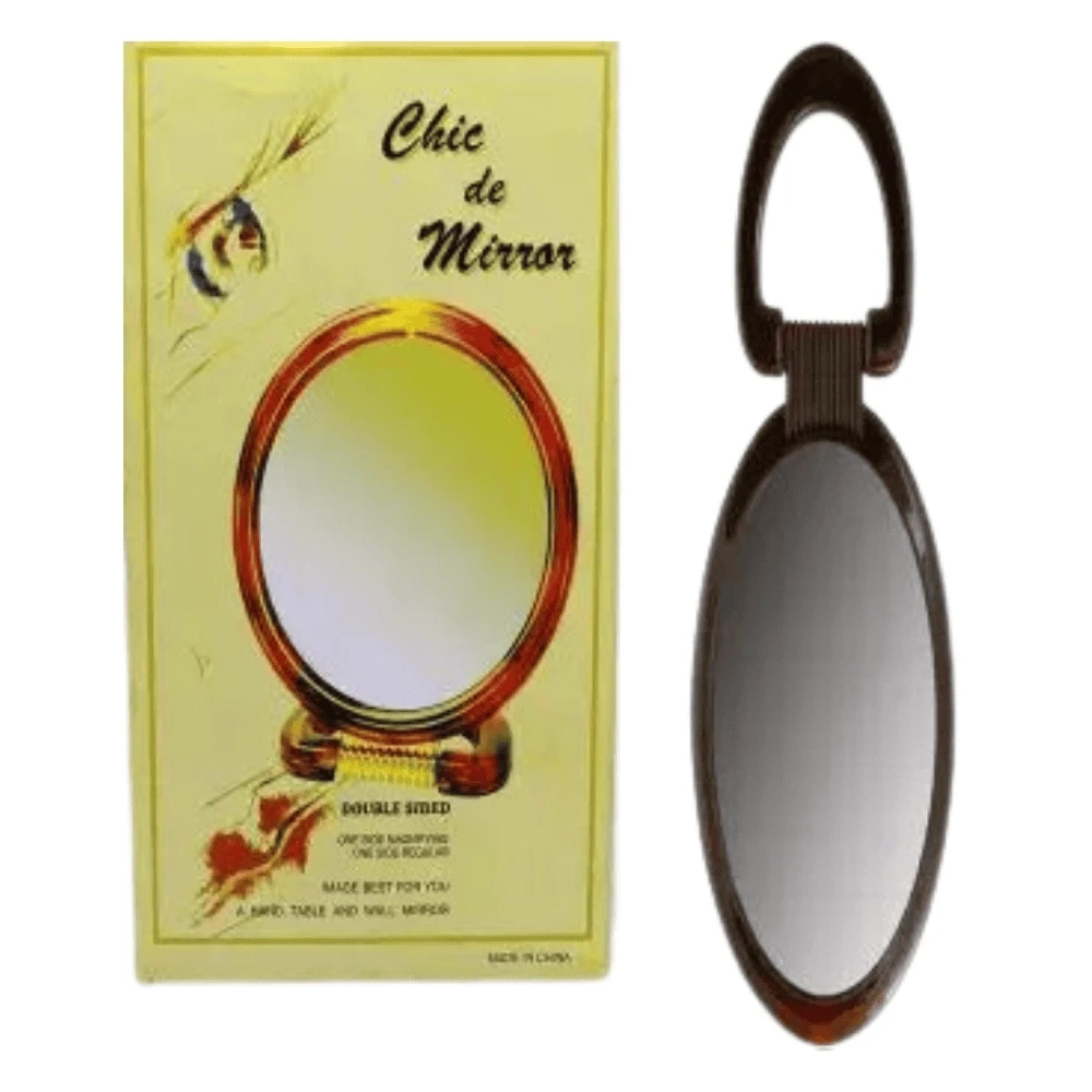 Chic De Mirror Double Sided Small Mirror #417-4