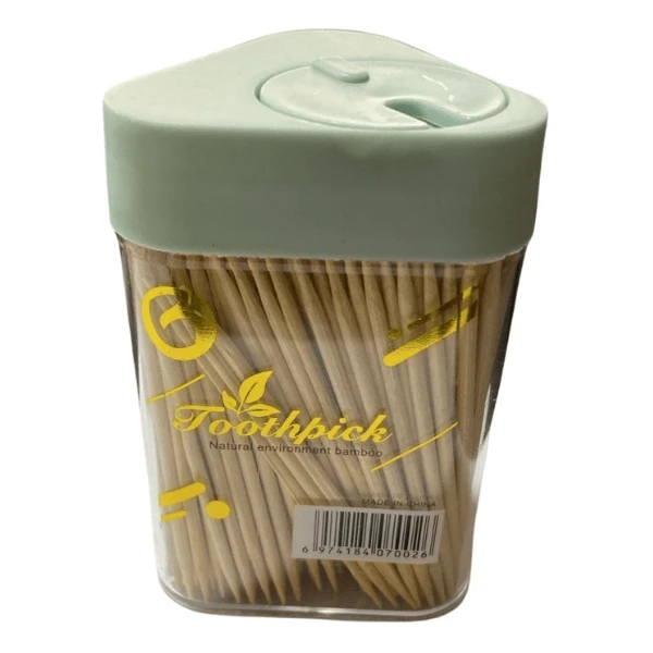 Tooth Pick Triangle Box Assorted Color
