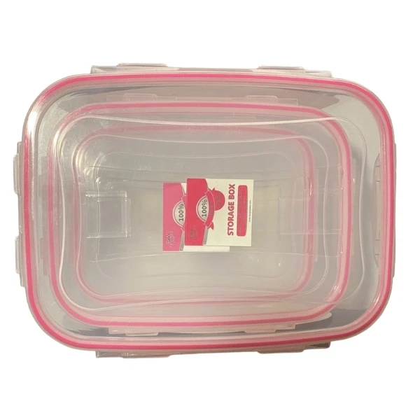 TFW Pioneer Plastic Storage Box Set 3 Pcs
