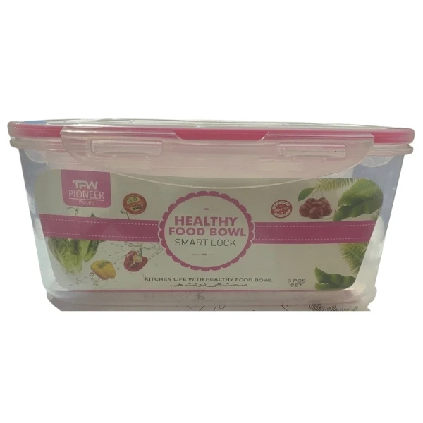 TFW Pioneer Plastic Storage Box Set 3 Pcs