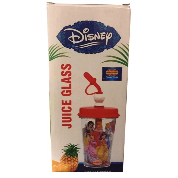 Disnep Juice Glass Assorted Plastic