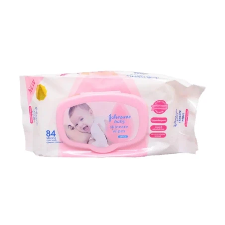 Johnsons Baby Skincare Baby Wipes 84 Pcs Pack