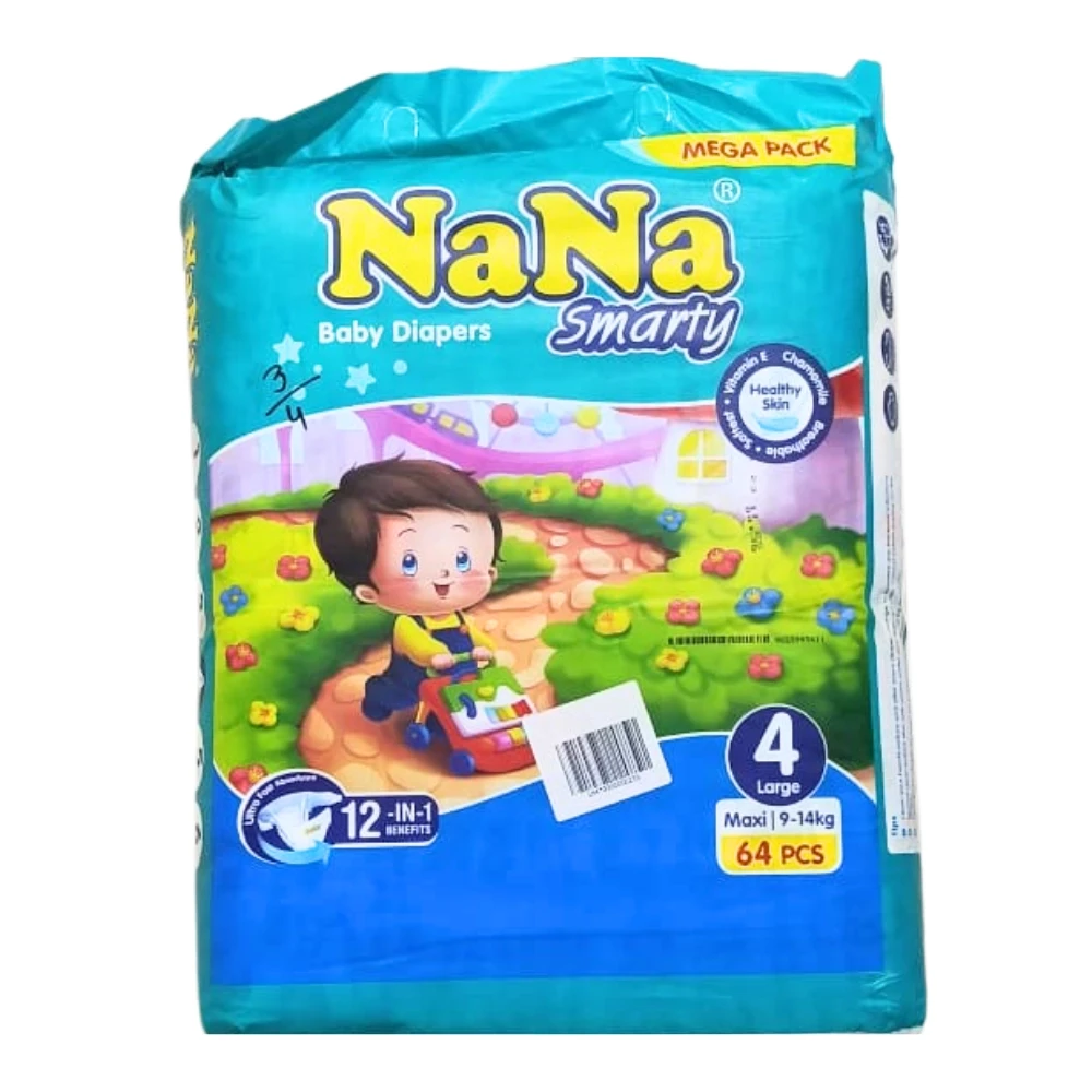 Nana Smarty No.4 Mega Pack Maxi 9-14 kg 64pcs
