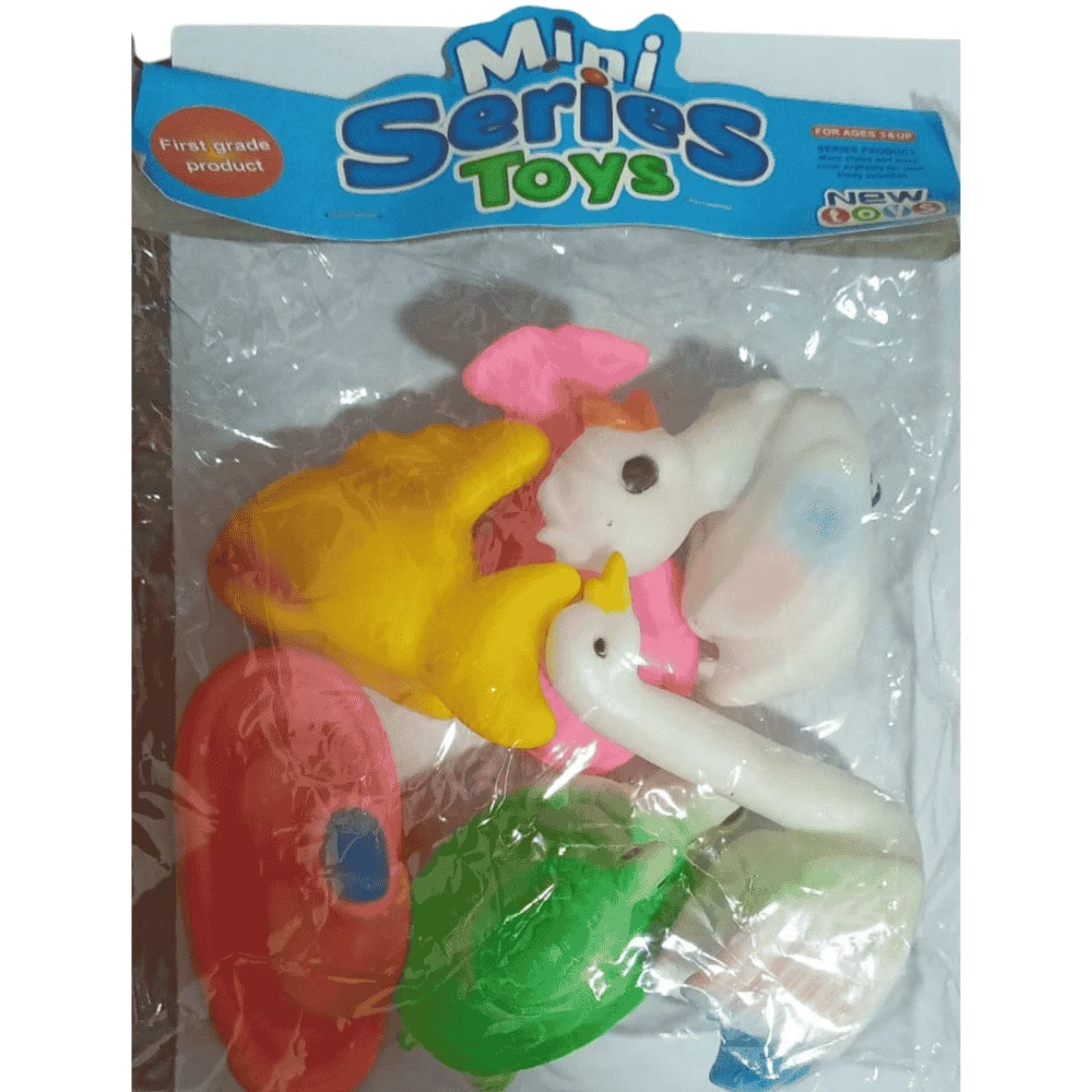 Mini Series Toys Rubber Sea Animal Set