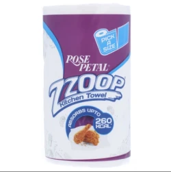 Rose Petal Zzoop Kitchen Paper Towel Roll
