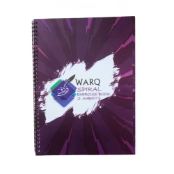 Warq Spiral Exercise Book 2-Subjects (100-Pages)