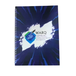 Warq Spiral Exercise Book 3-Subjects (150 Pages)