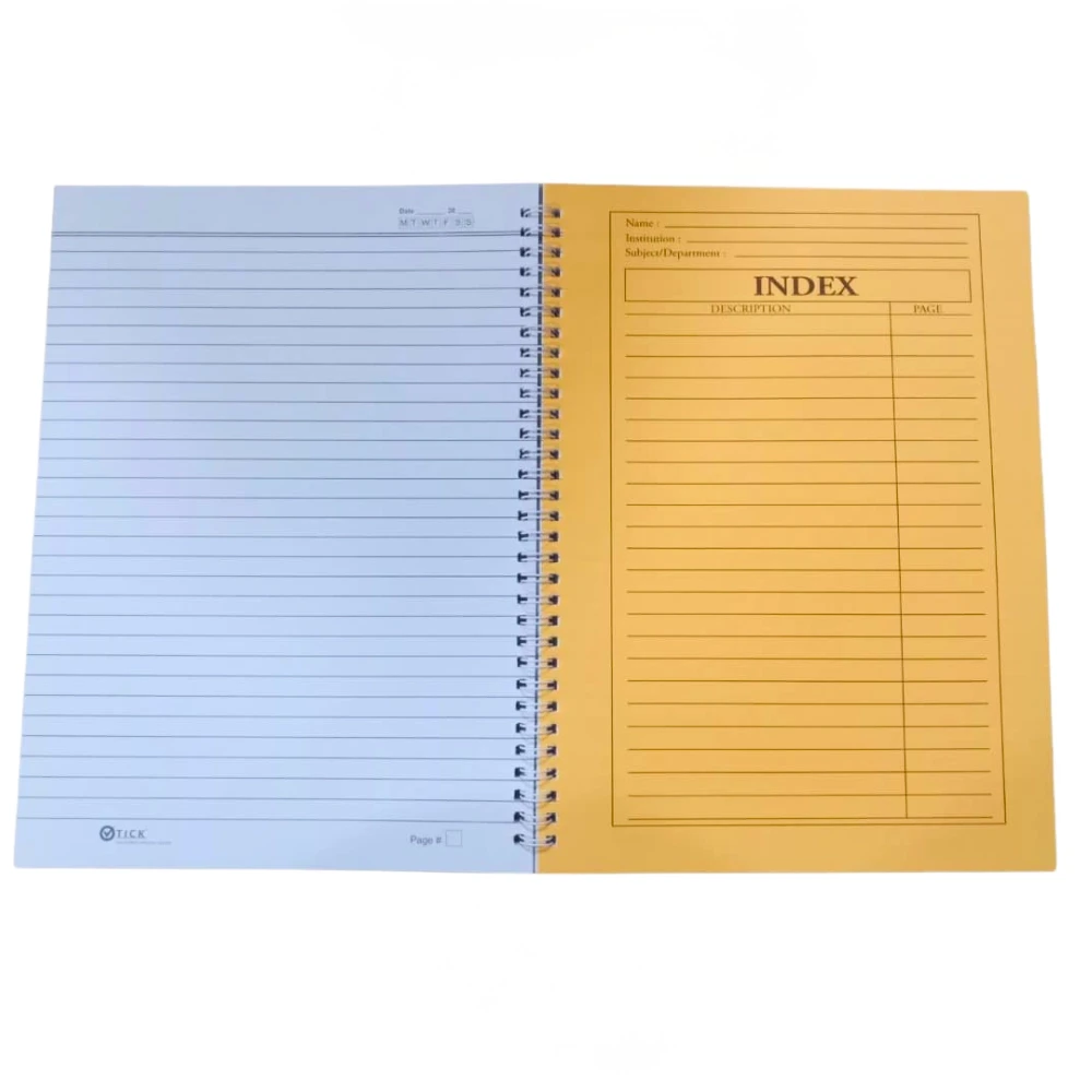 Warq Spiral Exercise Book 5-Subjects (160 Pages)