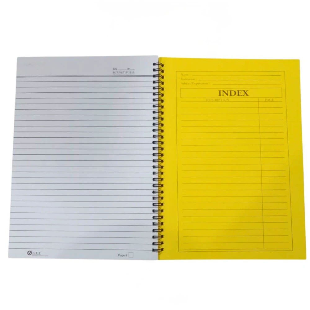 Warq Spiral Exercise Book 6-Subjects (160 Pages)