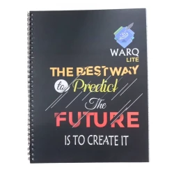 Warq Spiral Exercise Book (100 Sheets-200 Pages)